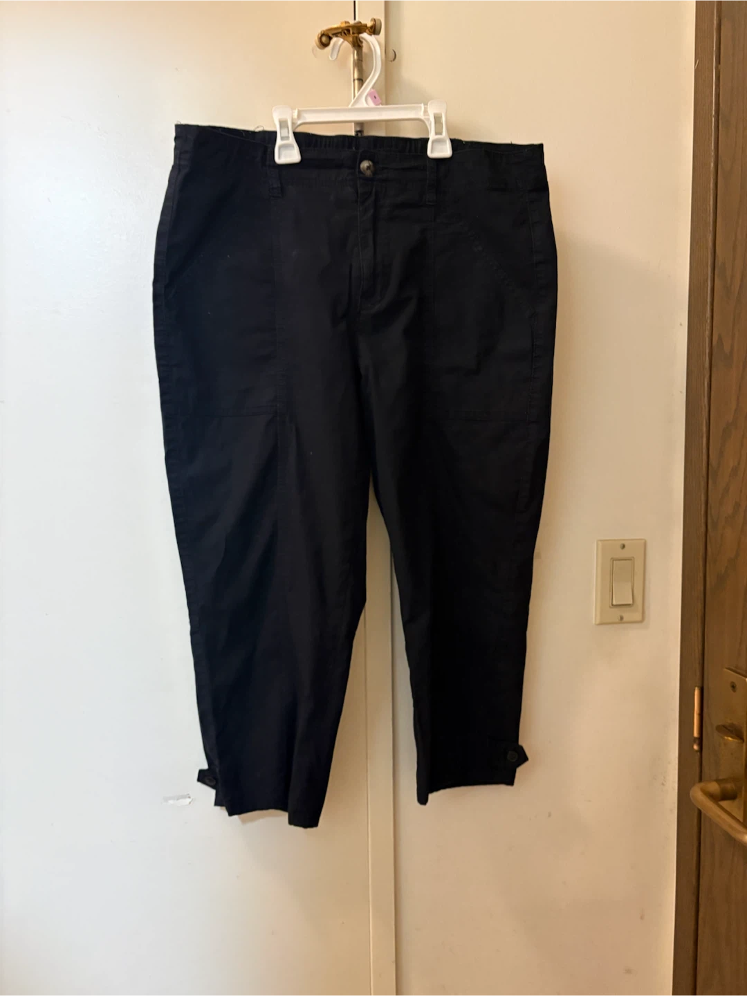 Black Cropped Pants_size 10