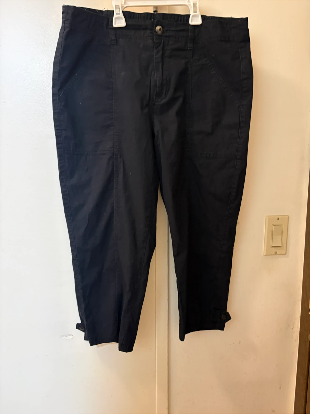 Black Cropped Pants_size 10 - photo 2