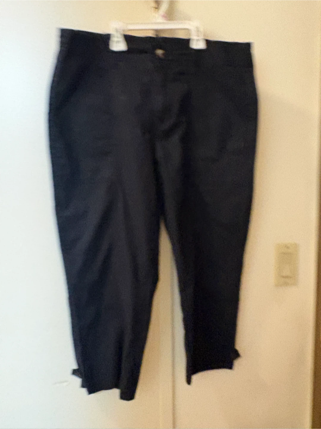 Black Cropped Pants_size 10 - photo 3