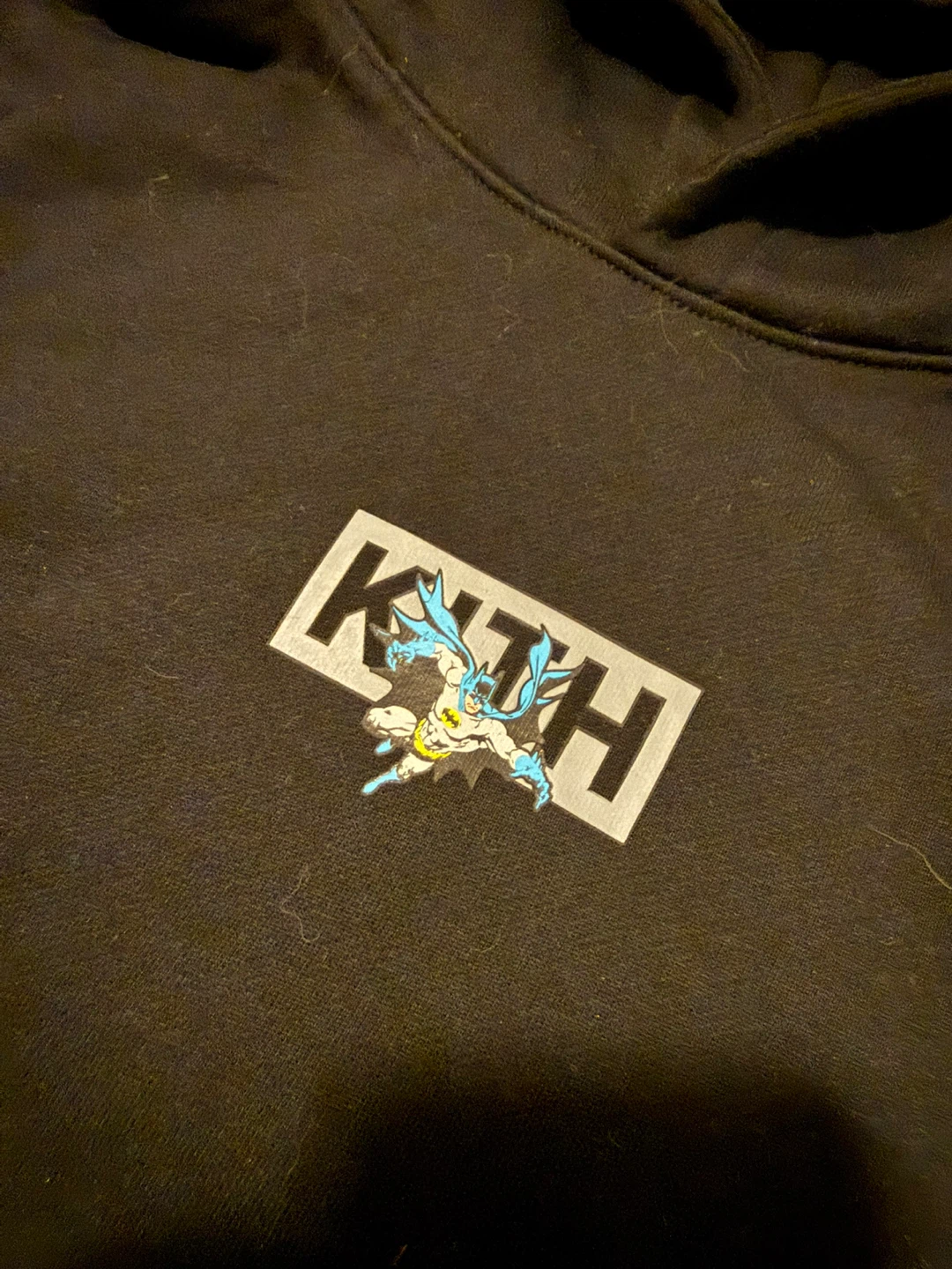Kith Batman Black Hoodie (kids size L) - photo 2