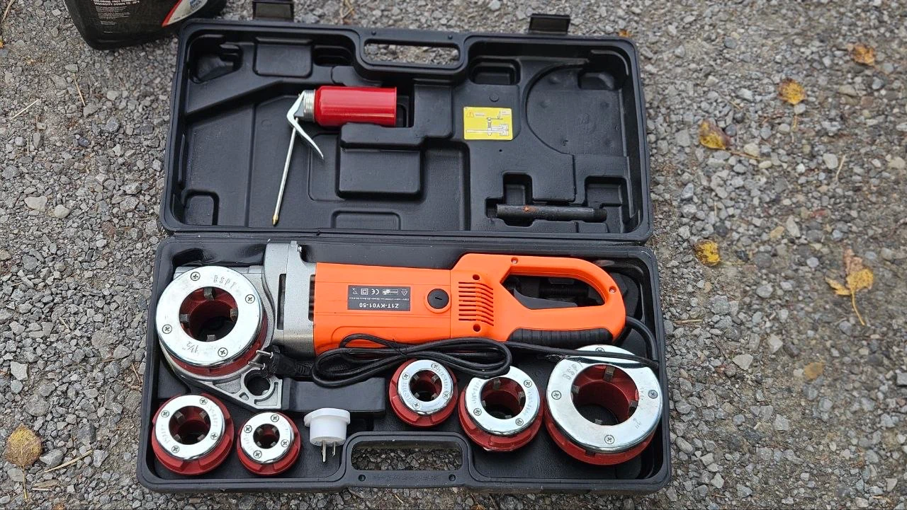 Electric Pipe Threader Kit Z1T-KY01-50
