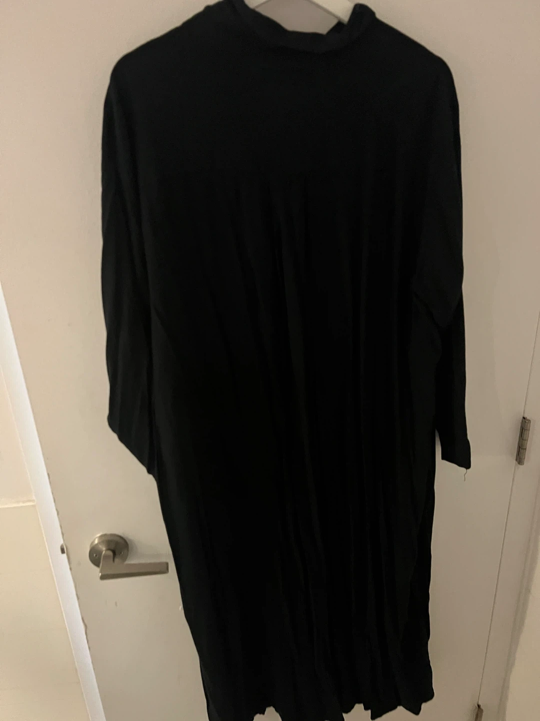 LC Waikiki Classic Black Shirt Dress
