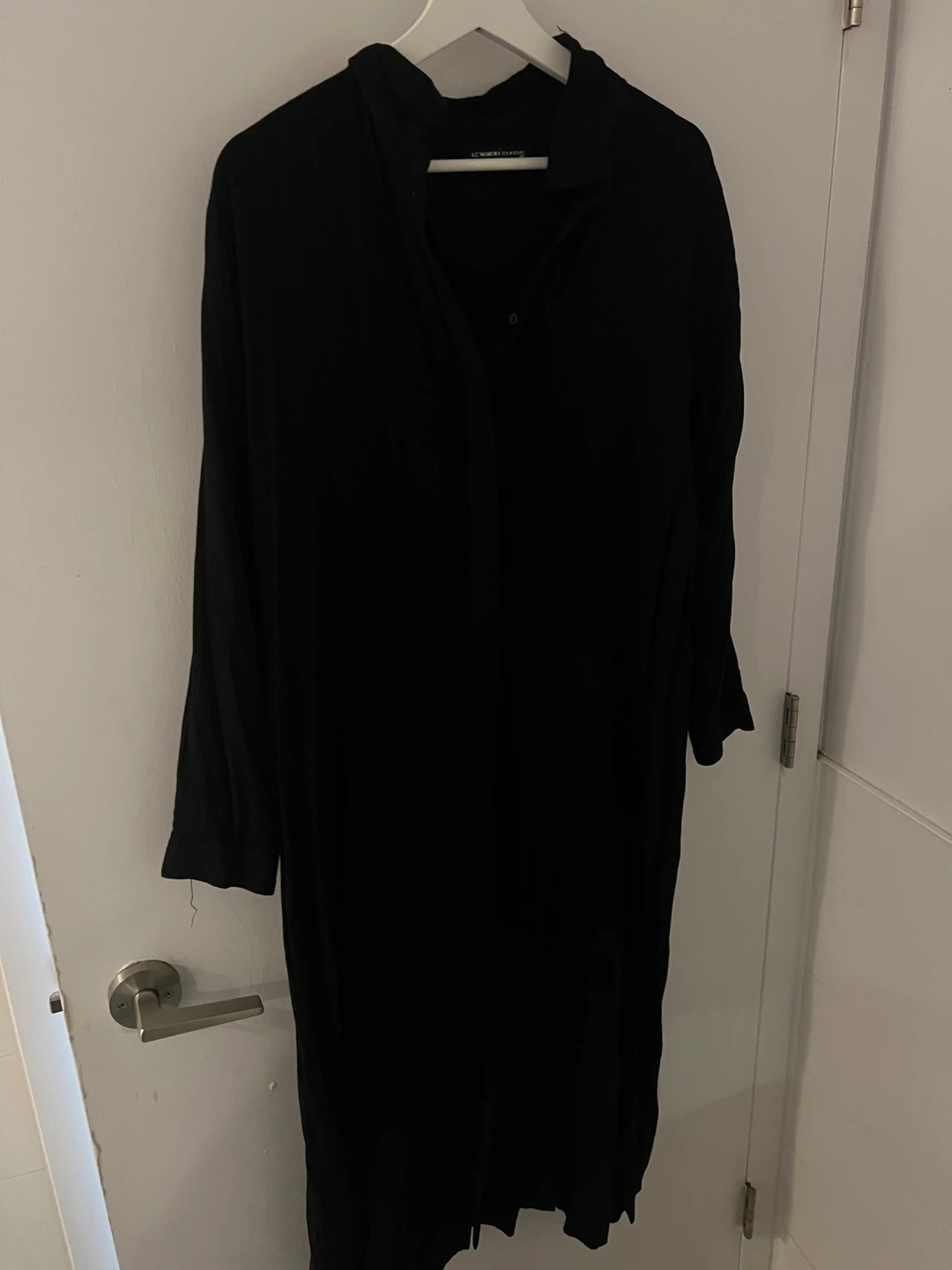 LC Waikiki Classic Black Shirt Dress - photo 3