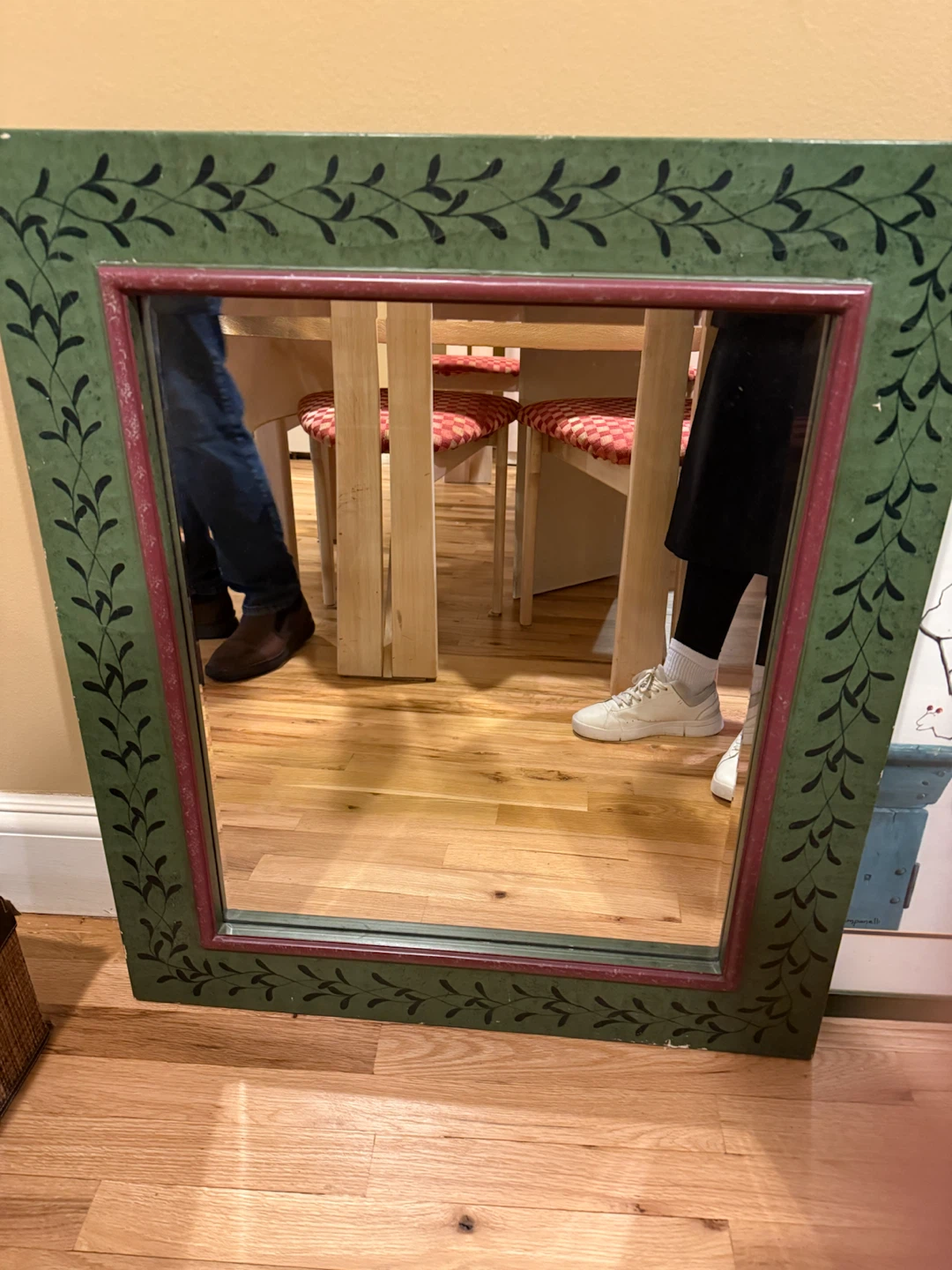 Hand Painted Decorative Wall Mirror
