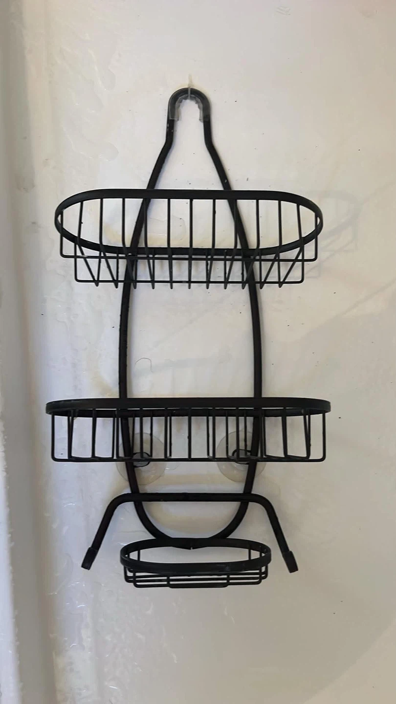 Black Wire Shower Caddy