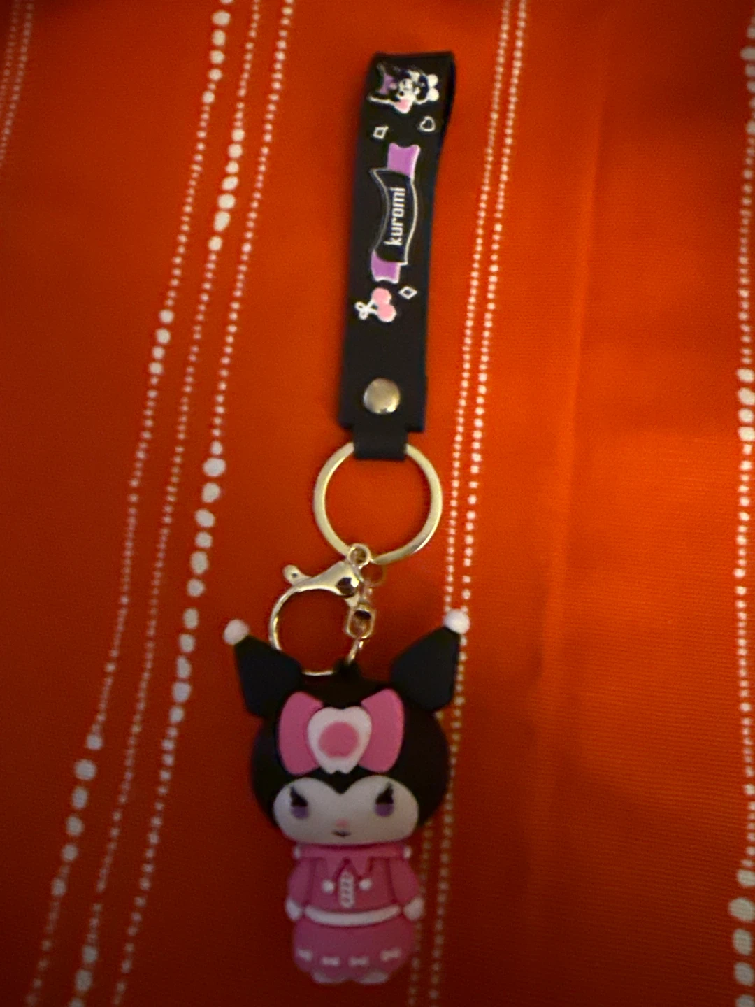Sanrio Kuromi Silicone Keychain - photo 5