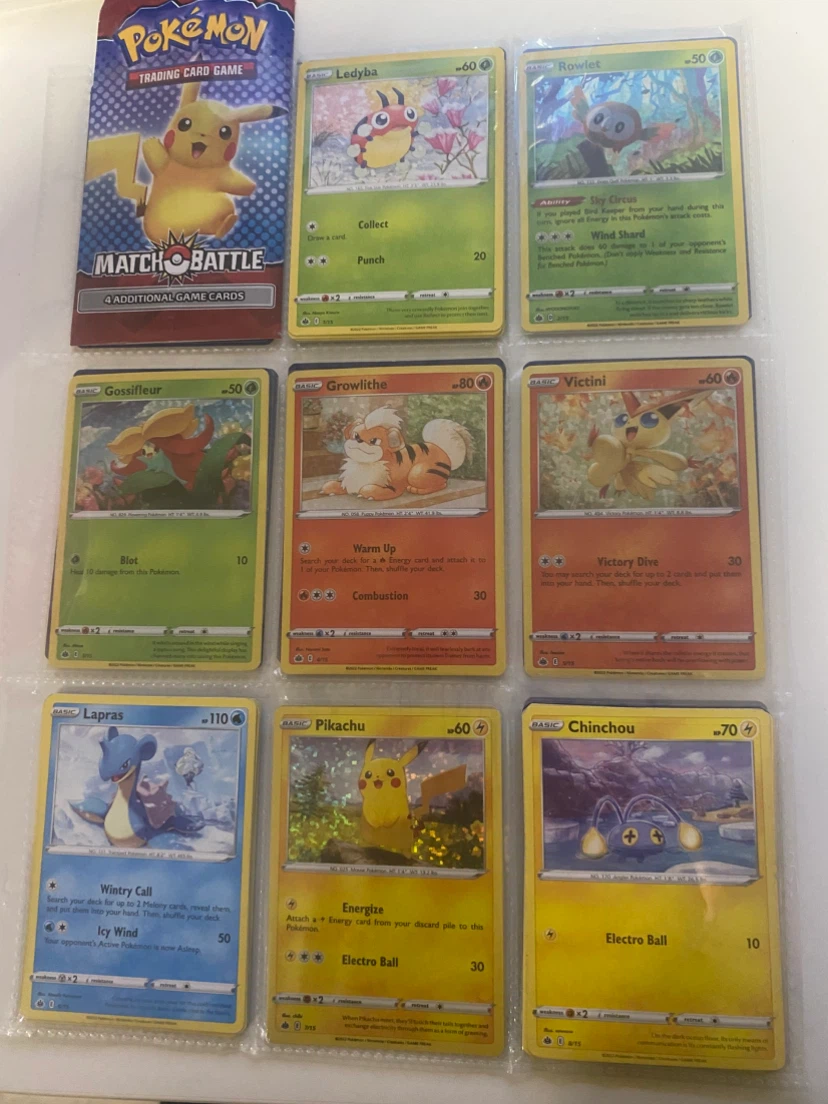 Pokémon 2022 McDonald’s Sword & Shield Promo 15 Card Set