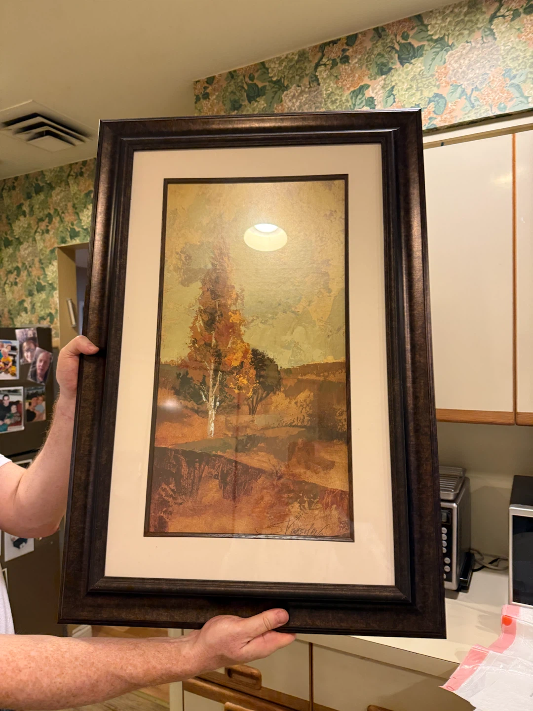 Framed Autumn Landscape Print