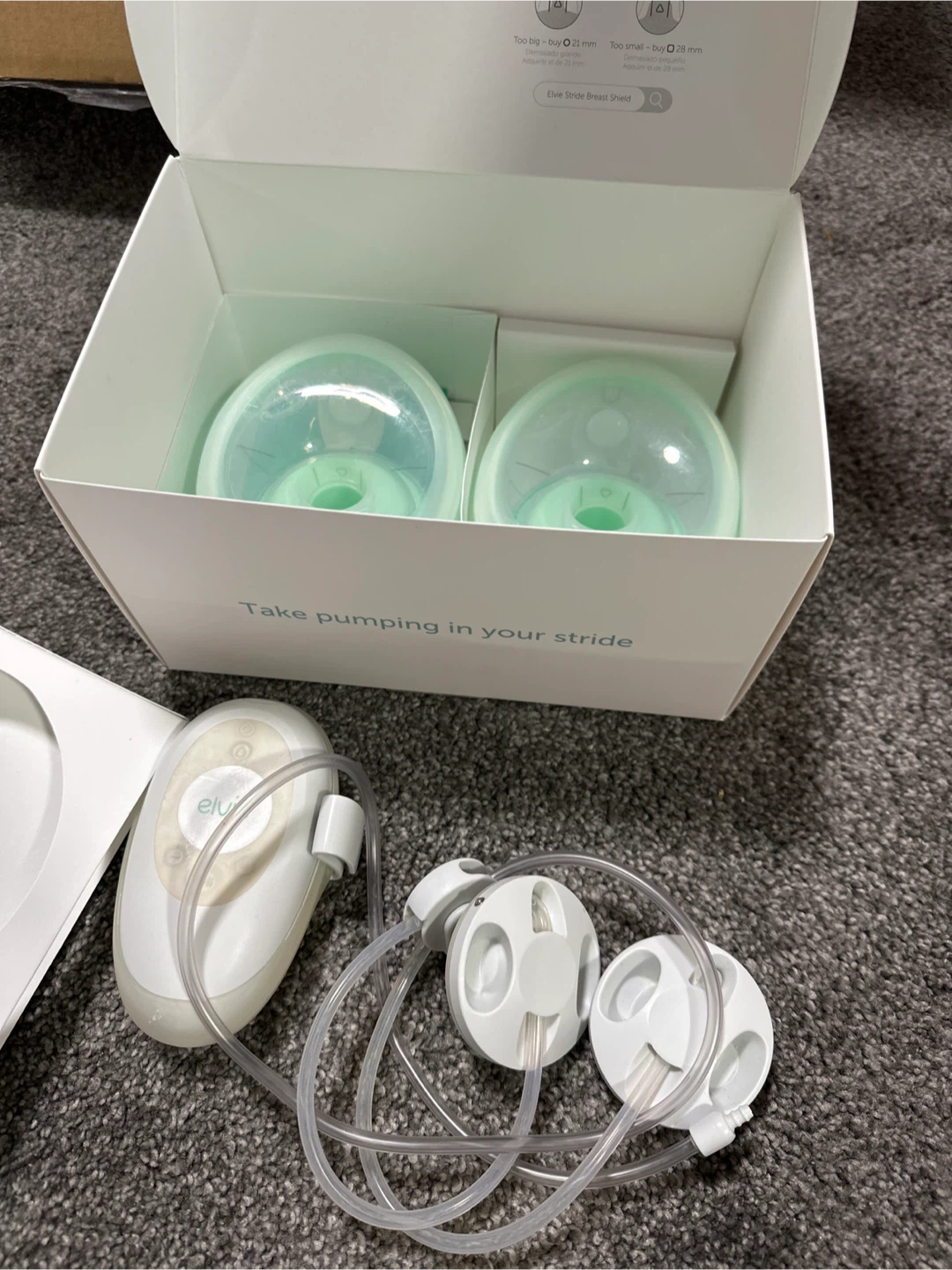 Elvie Stride Hands-Free Electric Breast Pump - photo 2