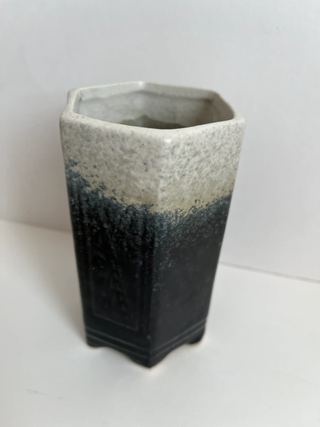 Ceramic Hexagonal Vase