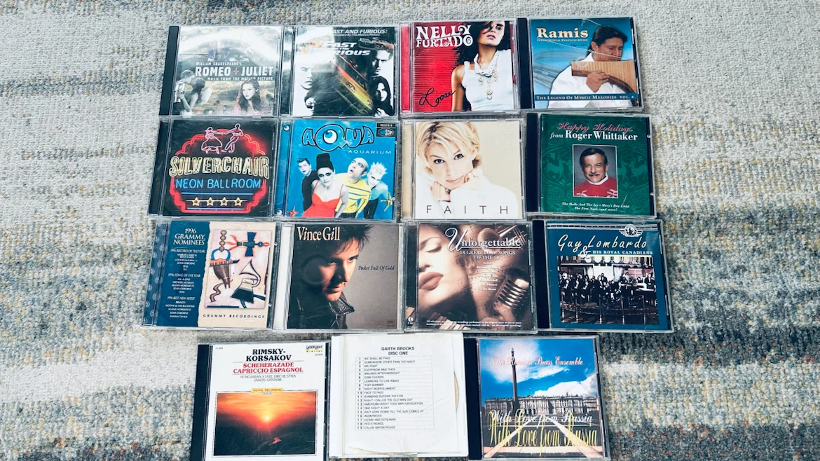 Music CD Collection – 15 CDs – Mixed Genres – Rock, Pop