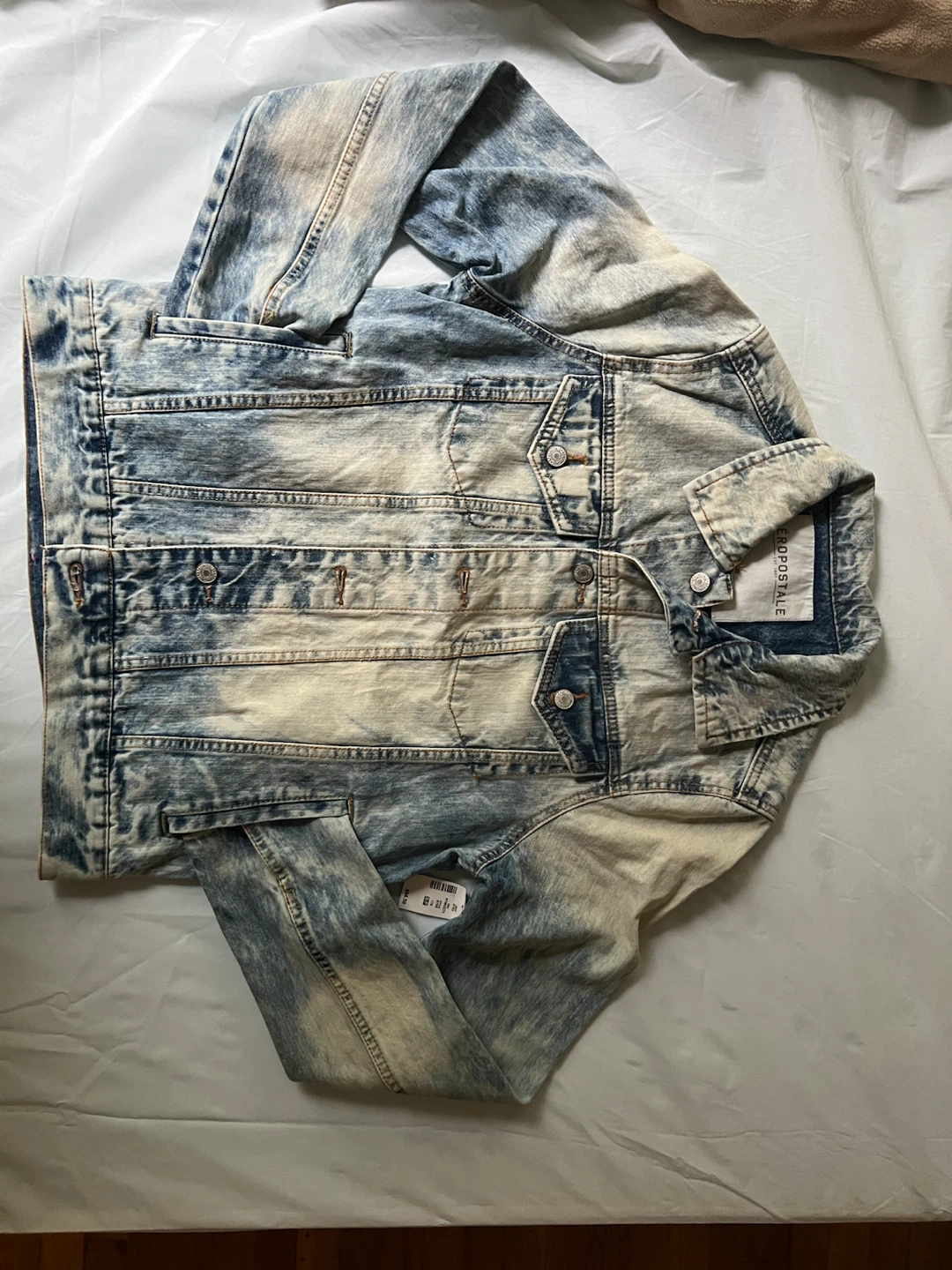 Aeropostale Acid Wash Denim Jacket