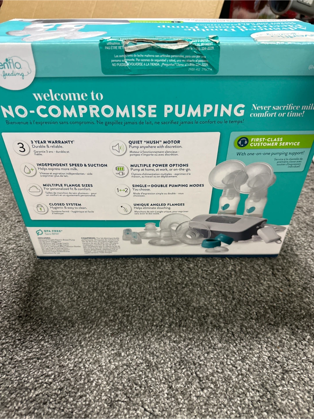 Evenflo Advanced Double Electric Breast Pump - photo 2