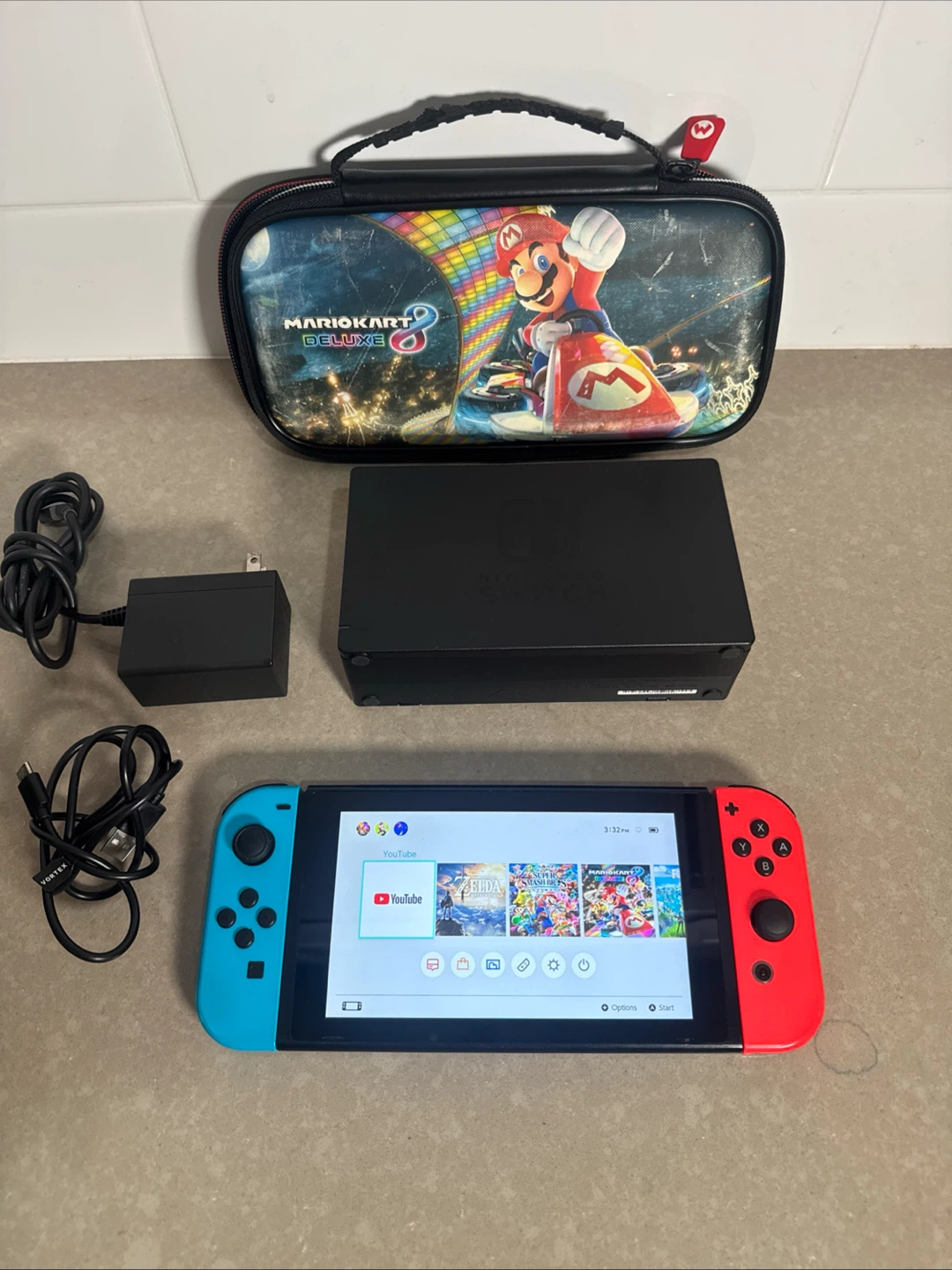 Nintendo Switch Console Bundle with Carrying Case