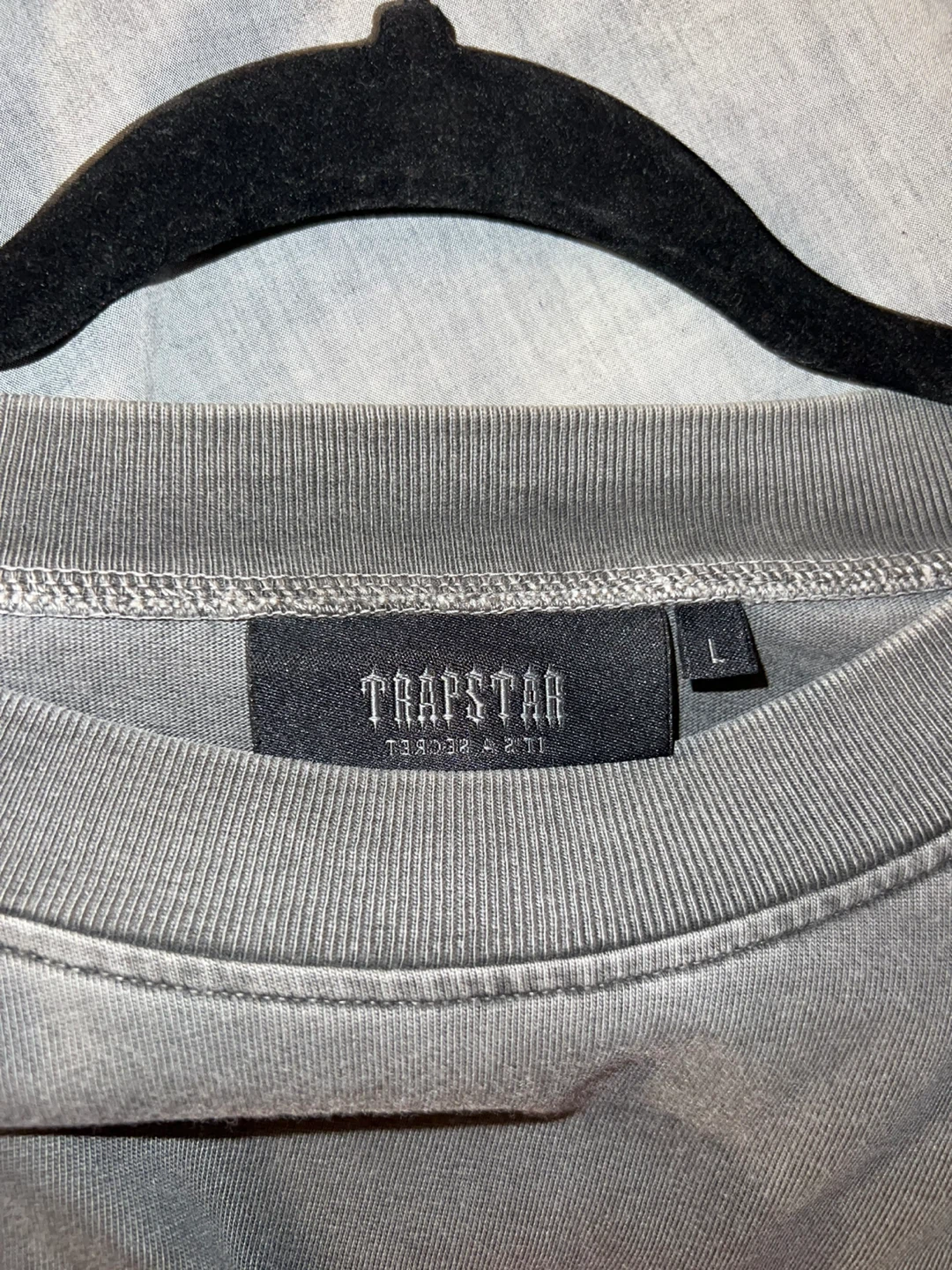 Trapstar London Washed Charcoal Grey T-Shirt - photo 2