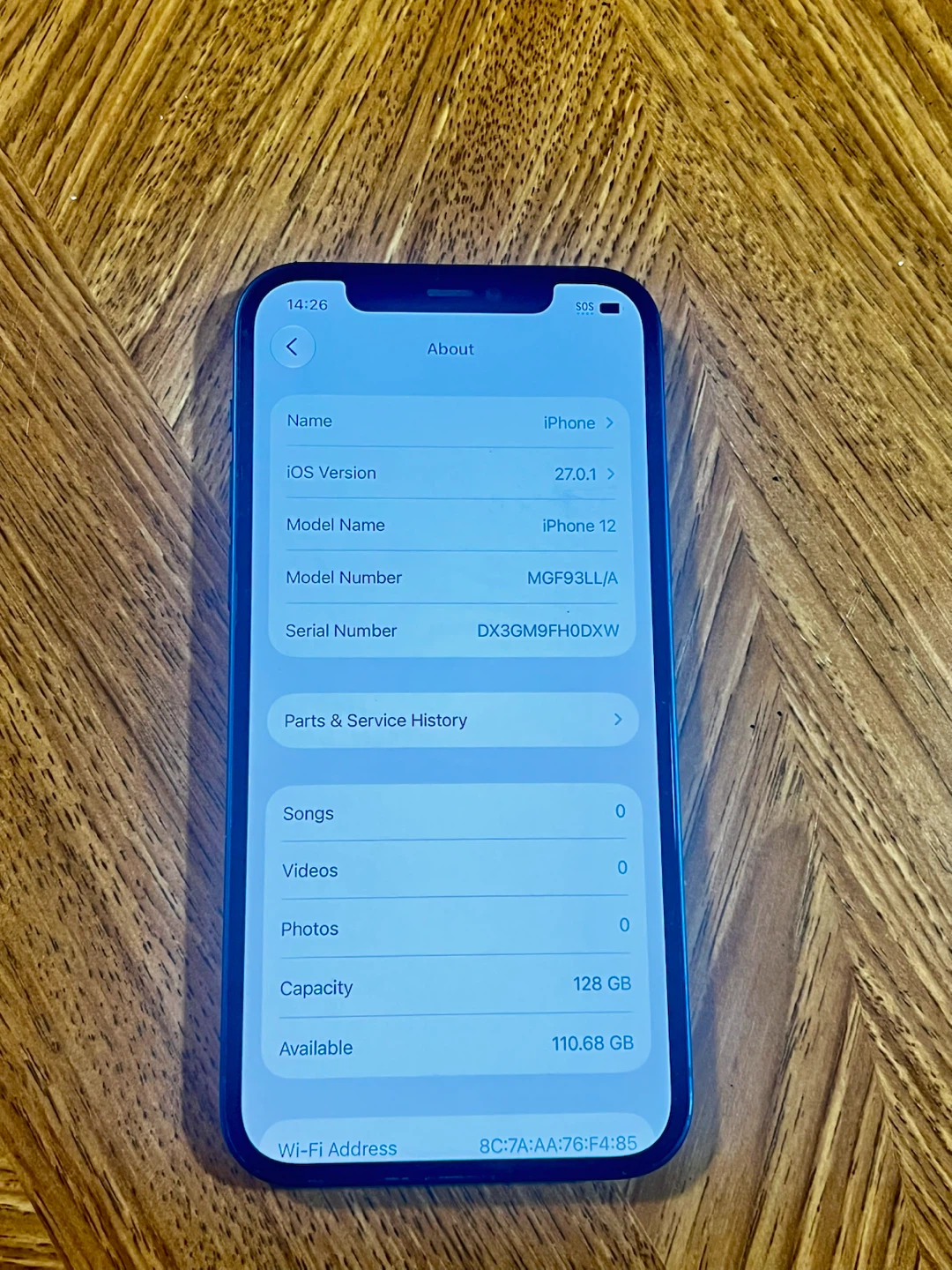 Apple iPhone 12 128GB Blue - photo 3