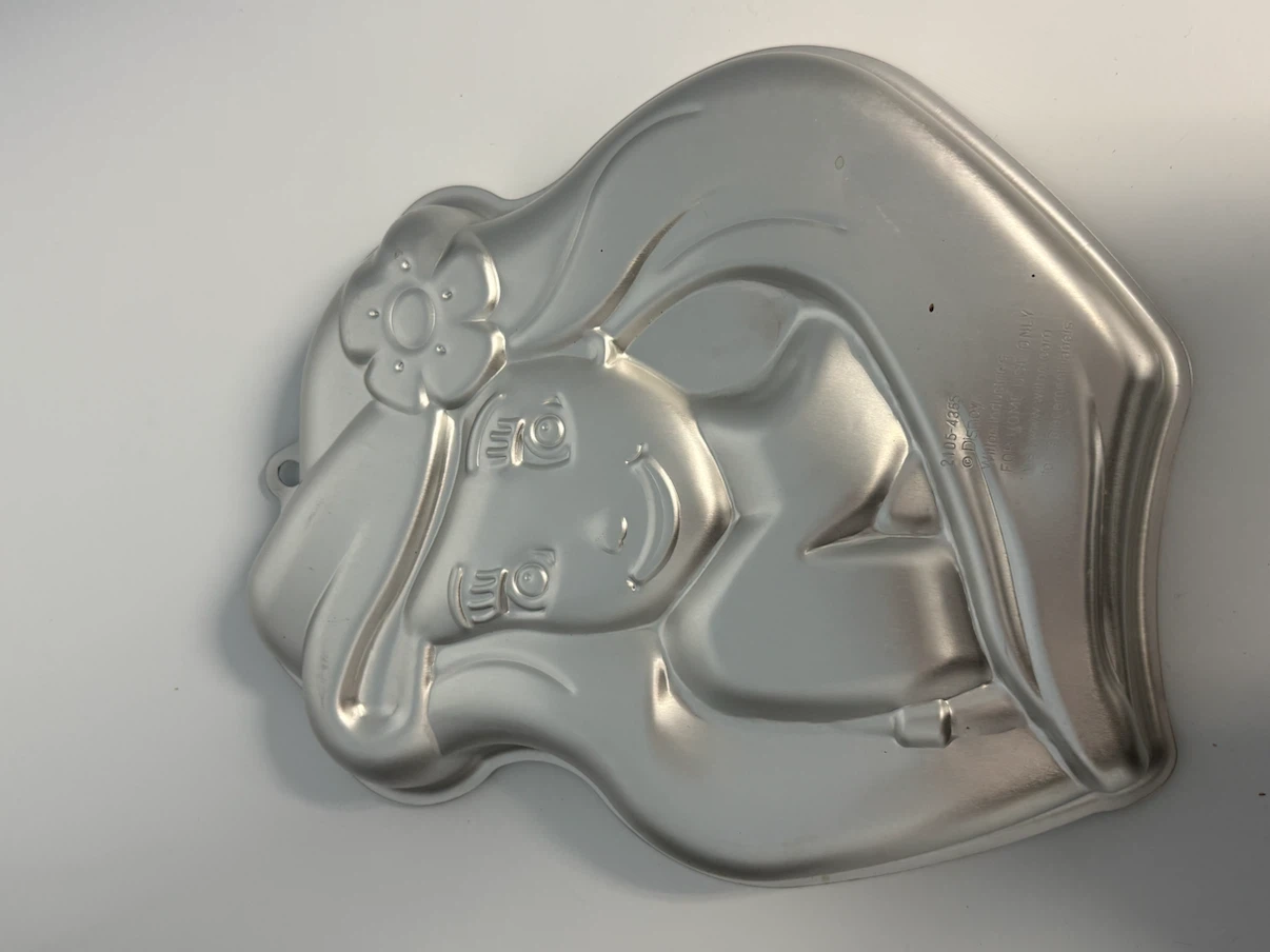 Brand new vintage Disney Ariel Cake Pan - photo 2