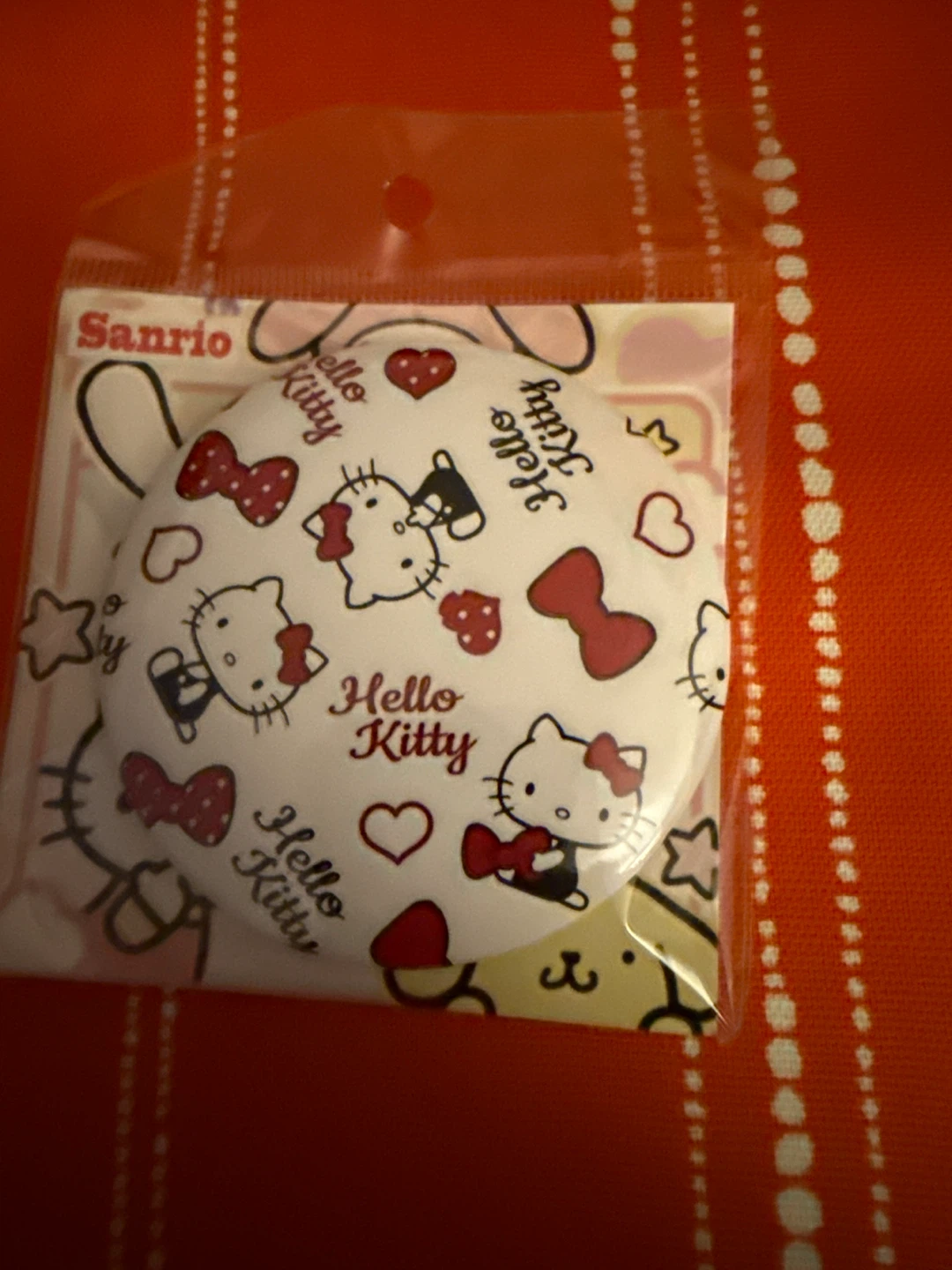 Sanrio Hello Kitty and Kuromi Character Pins