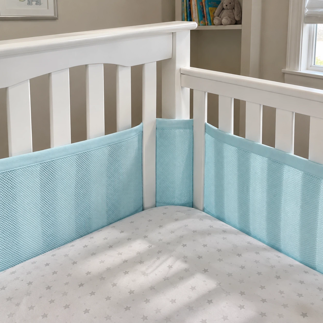 Breathable Mesh Crib Liner