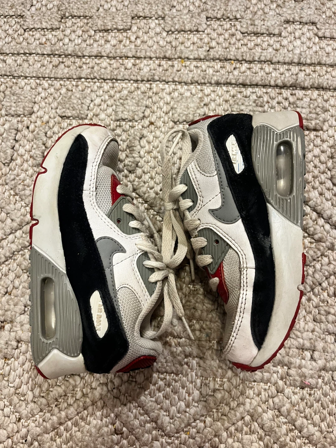 Kids Nike Air Max 90 Sneakers 12C - photo 2