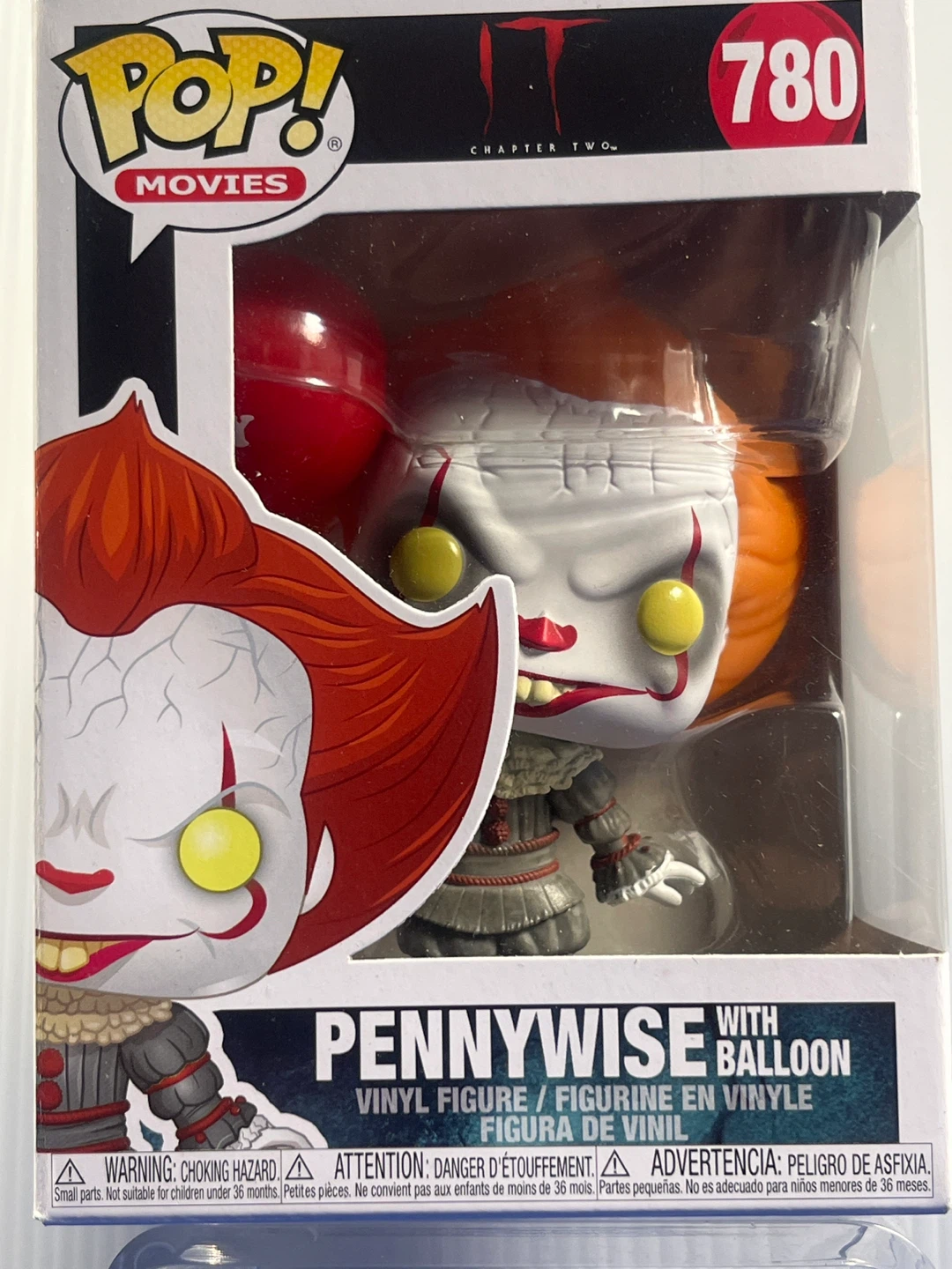 Funko Pop! Movies Chucky and Pennywise figures - photo 3