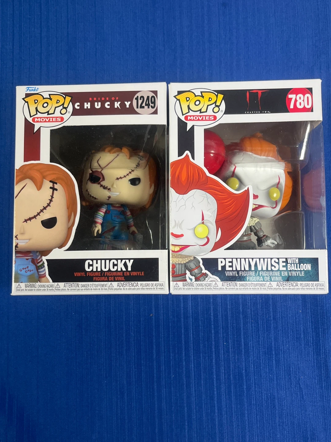 Funko Pop! Movies Chucky and Pennywise figures - photo 4