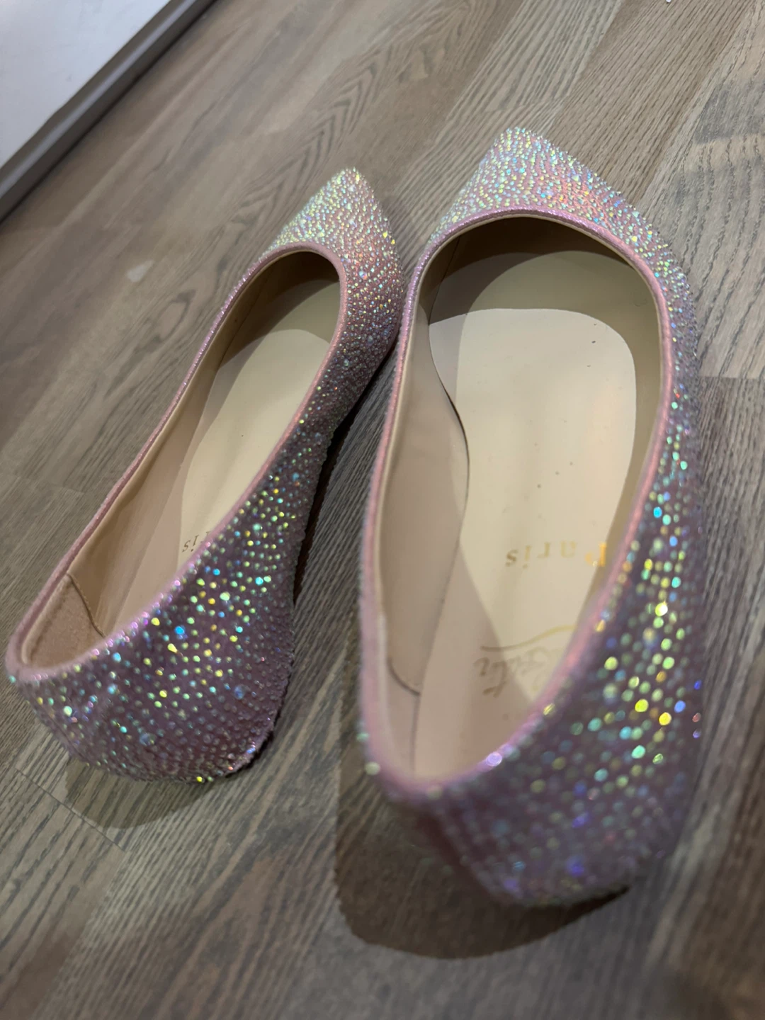 Christian Louboutin Crystal Embellished Flats - photo 4