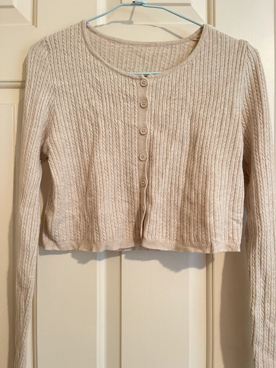 Cropped cardigan