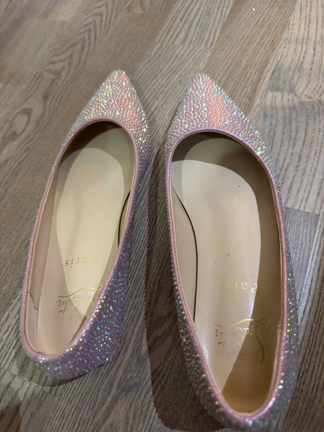 Christian Louboutin Crystal Embellished Flats - photo 2