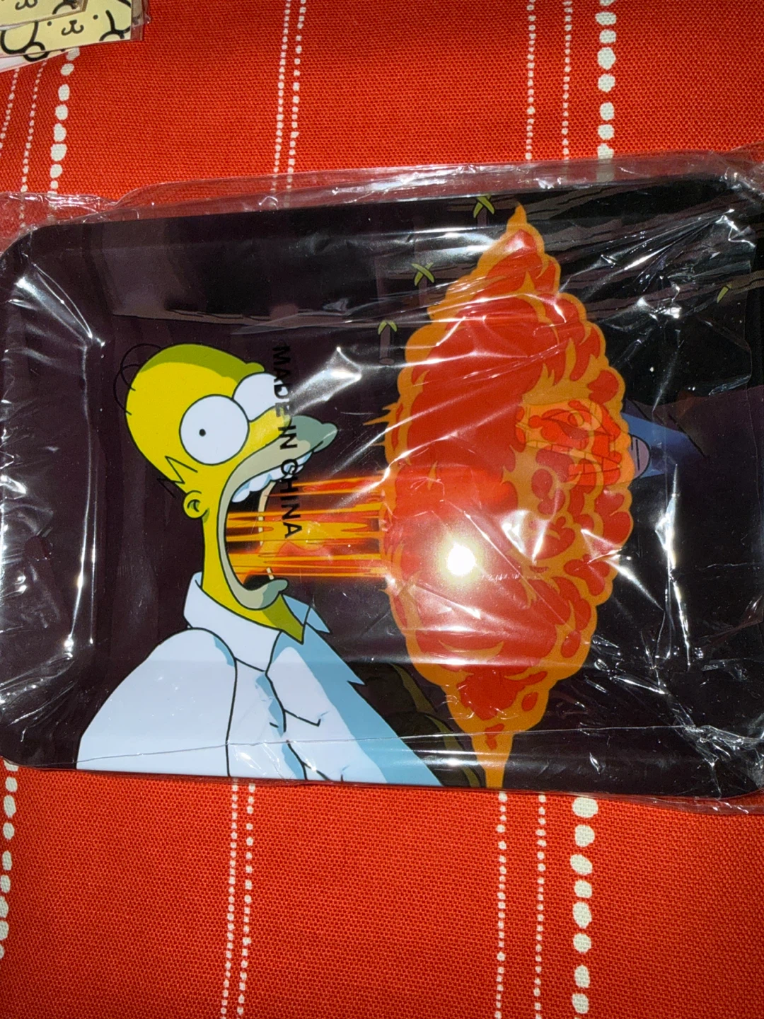 Rick and Morty Themed Metal Rolling Trays