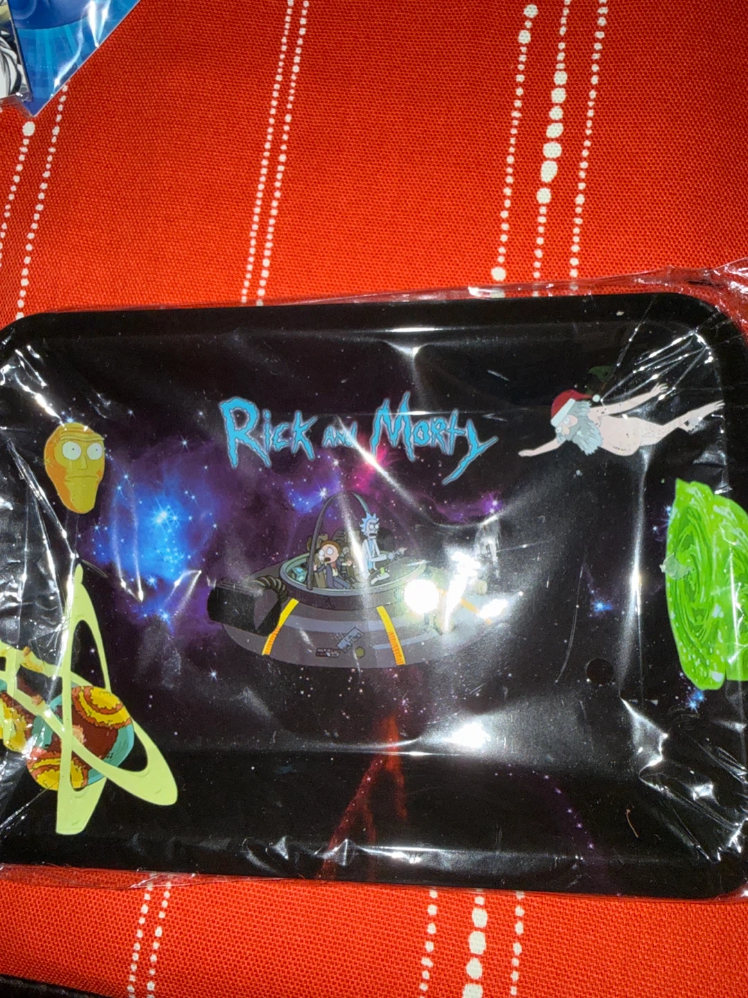 Rick and Morty Themed Metal Rolling Trays - photo 2