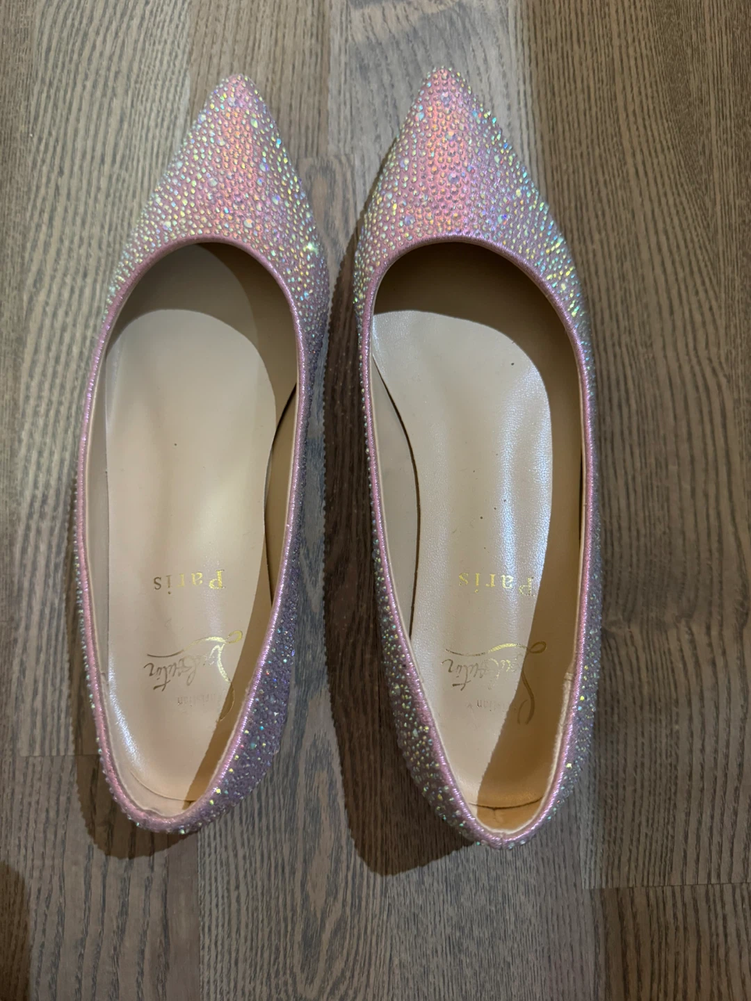 Christian Louboutin Crystal Embellished Flats - photo 3