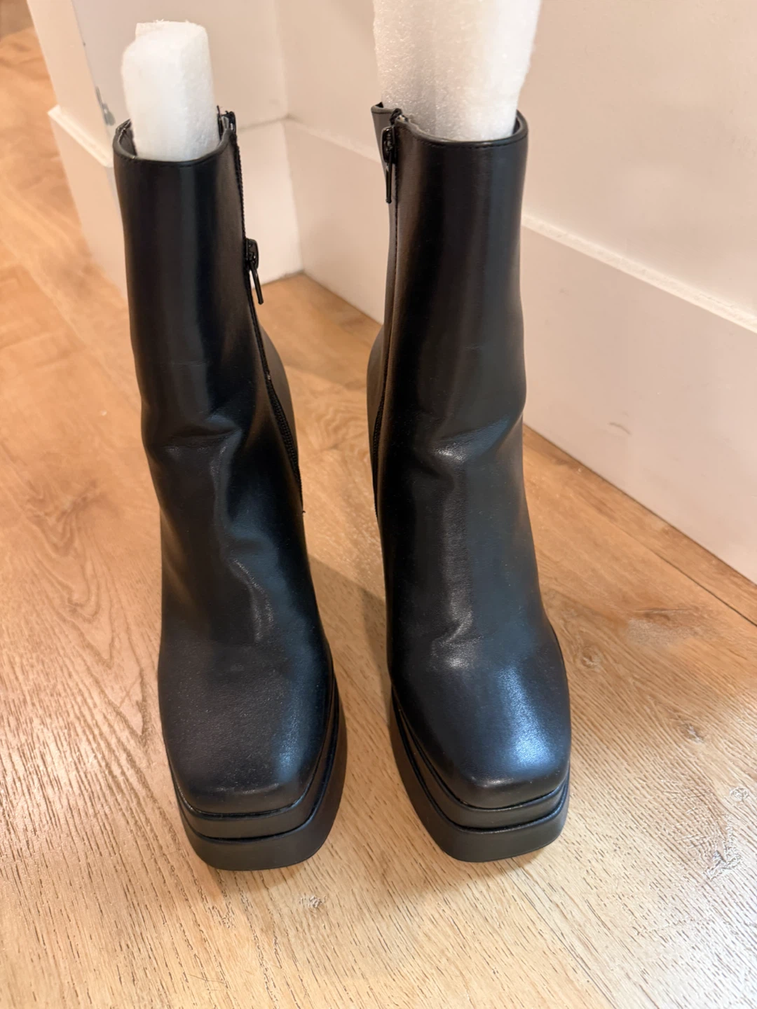 Black boots