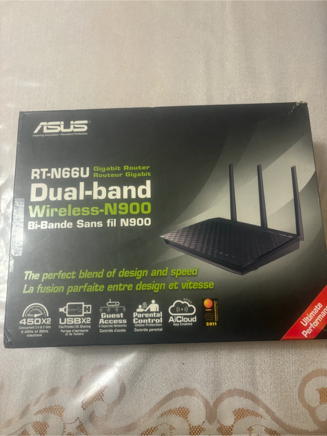 ASUS RT-N66U Dual-band wireless-N900 (Barely used) - photo 5