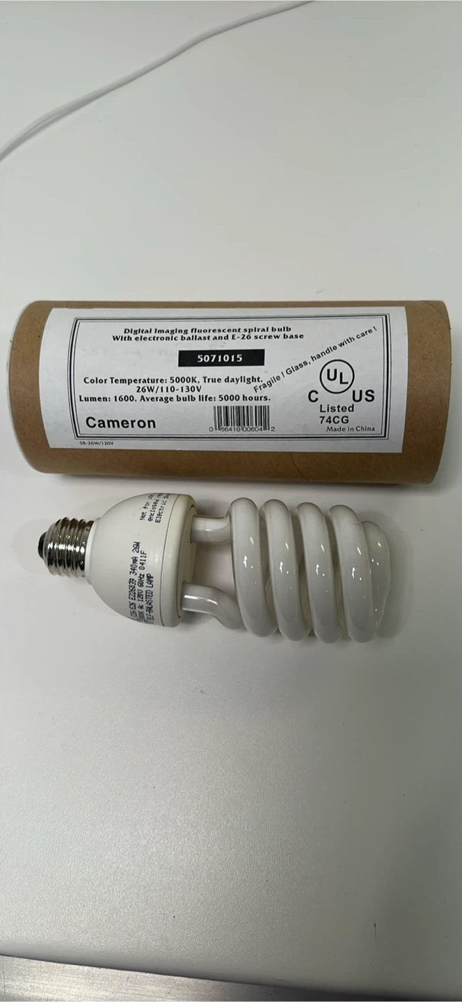 Cameron Digital Imaging Fluorescent Spiral Bulb