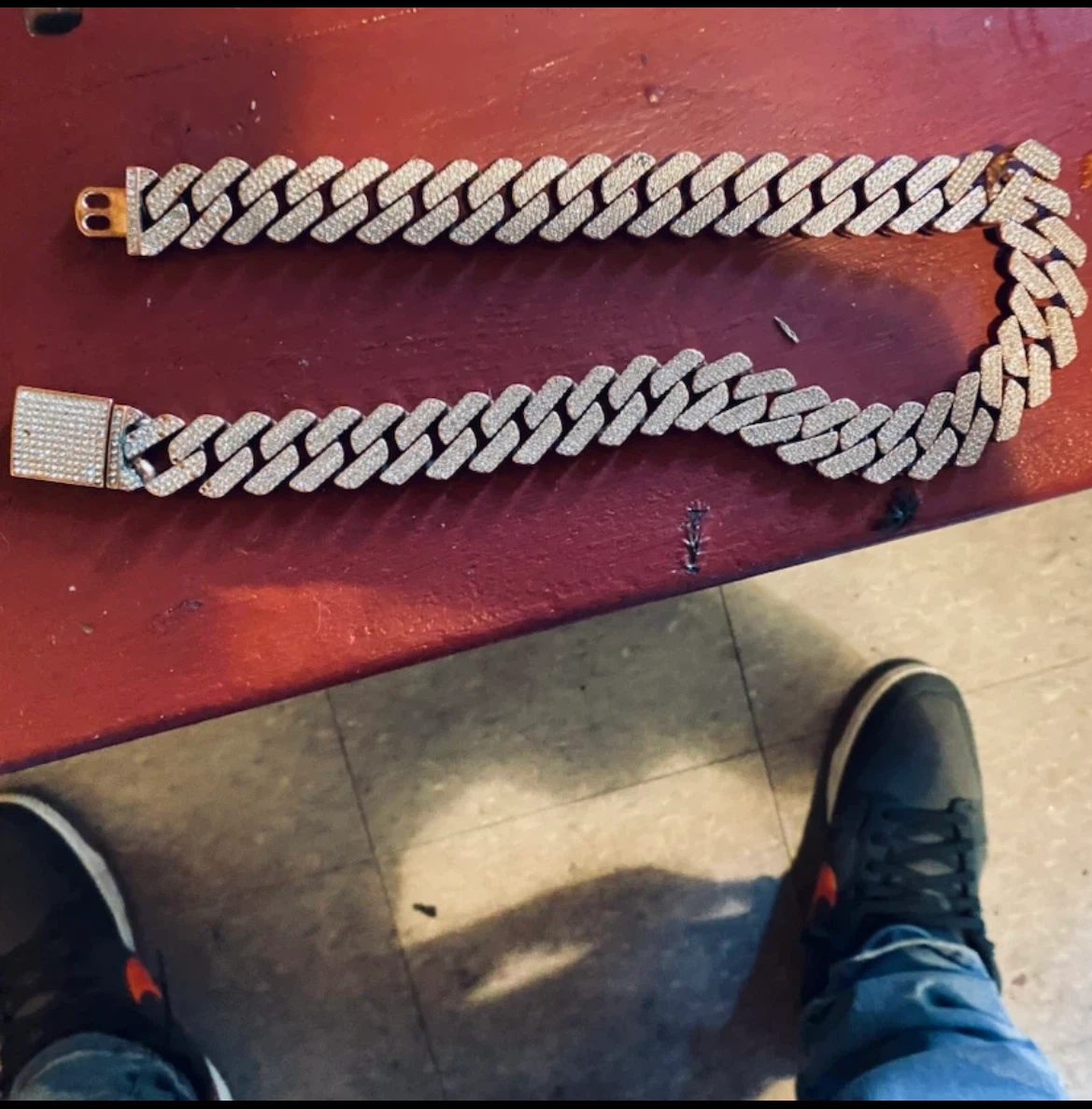 Iced Out Cuban Link Chain Necklace
