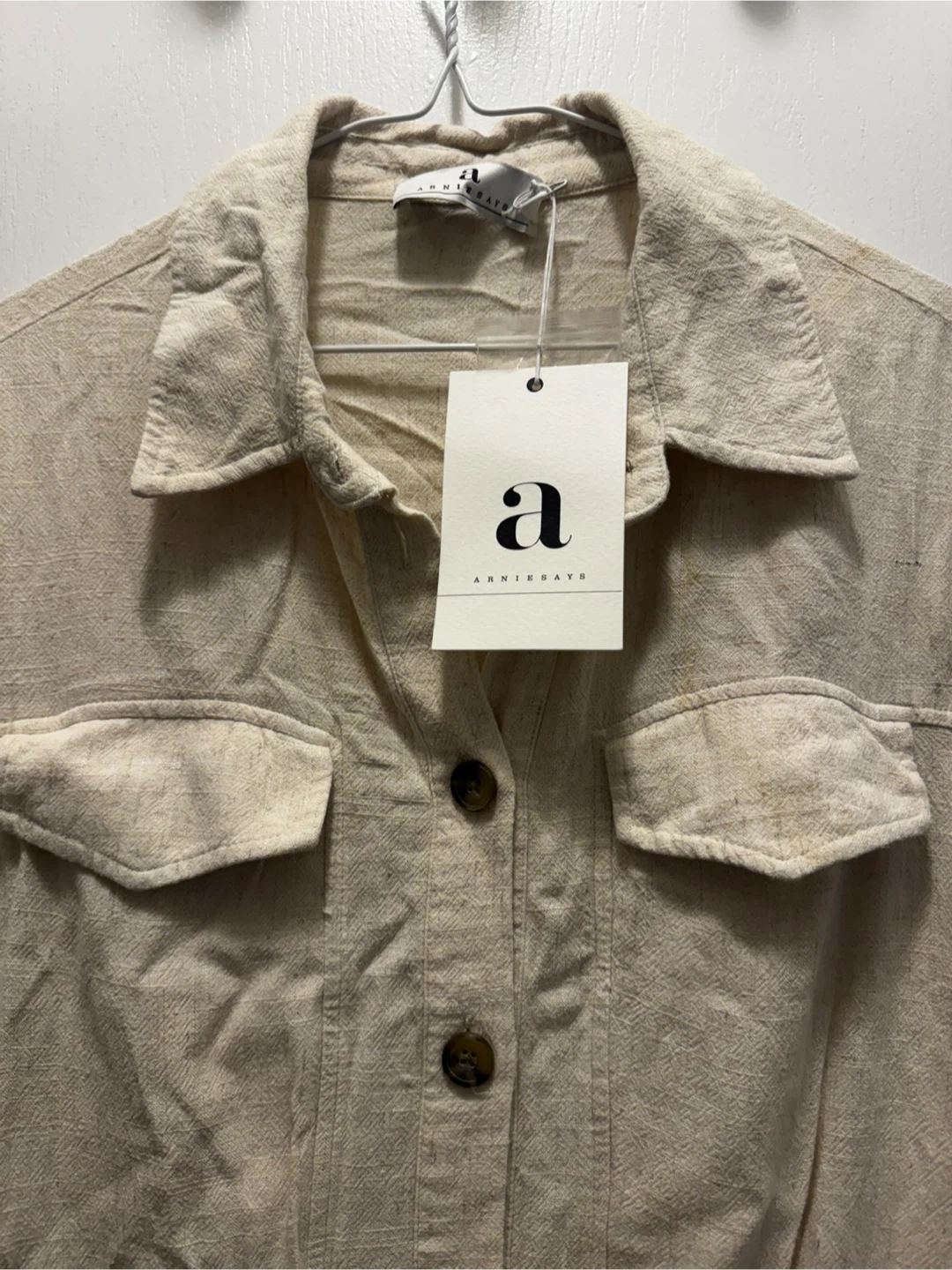 Arnie Says Delta Linen Shirt Dress - photo 2