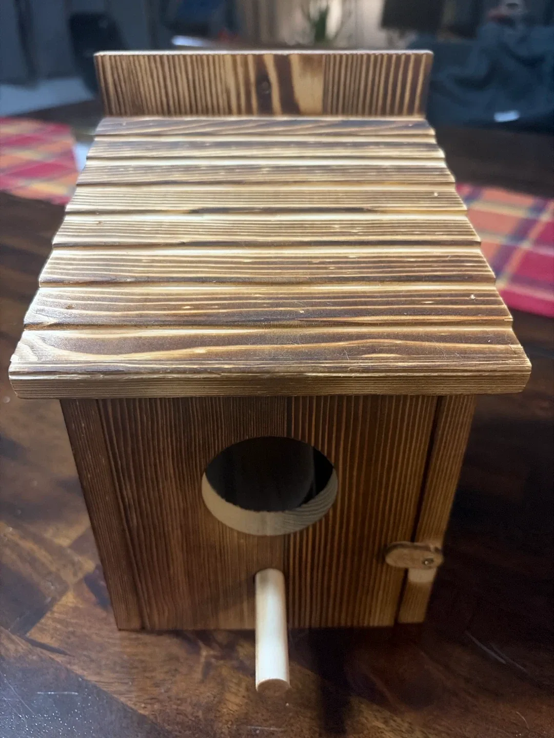 Rustic Wooden Birdhouse
