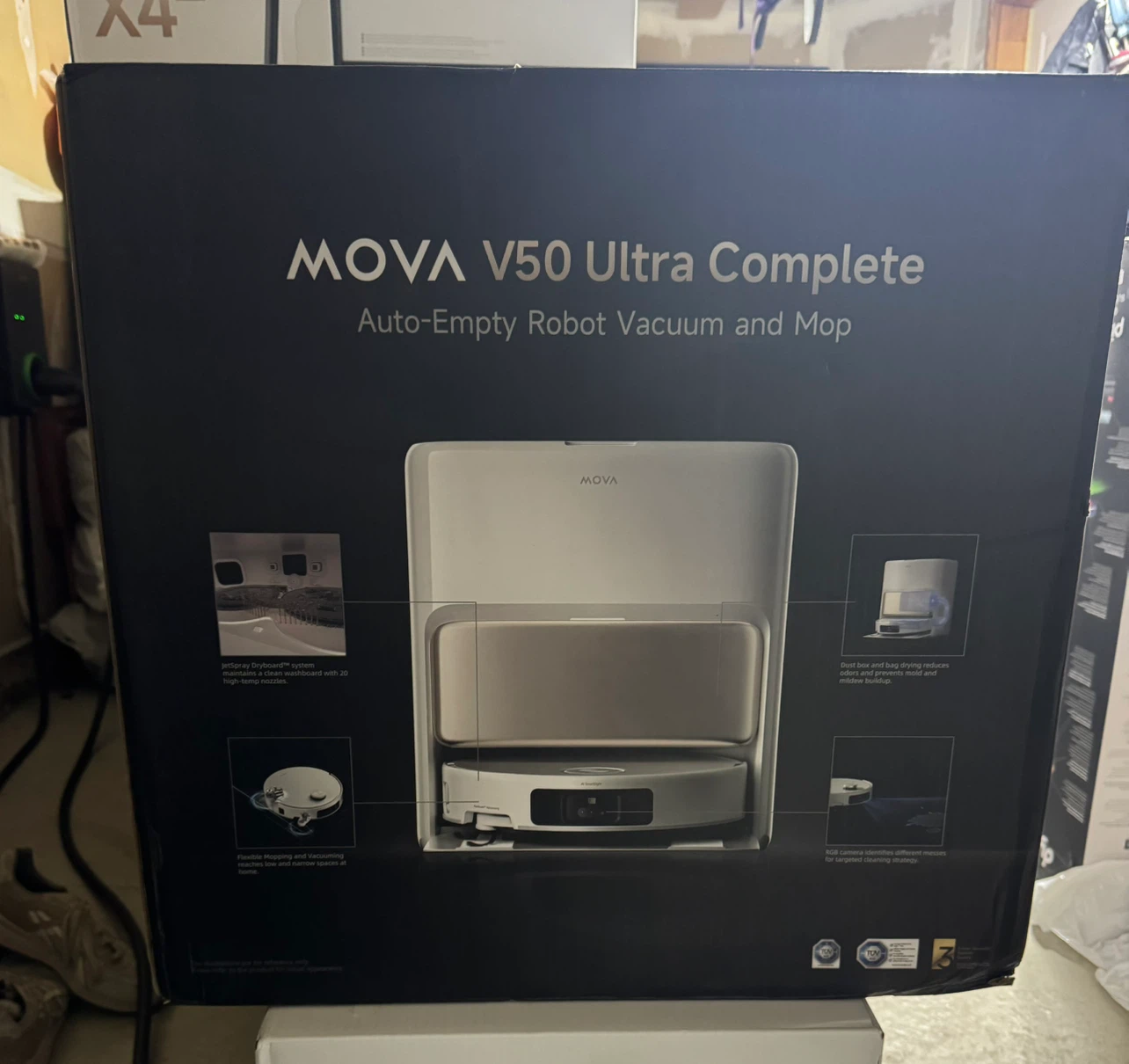 MOVA V50 Ultra Complete Robot Vacuum and Mop
