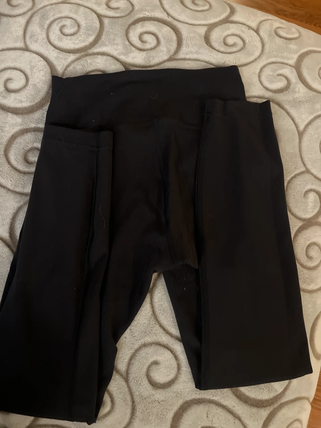 Lululemon Black Leggings Size 4 - photo 3
