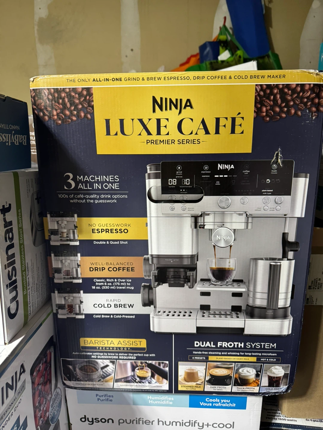 Ninja Luxe Café Premier Series Espresso and Coffee Maker