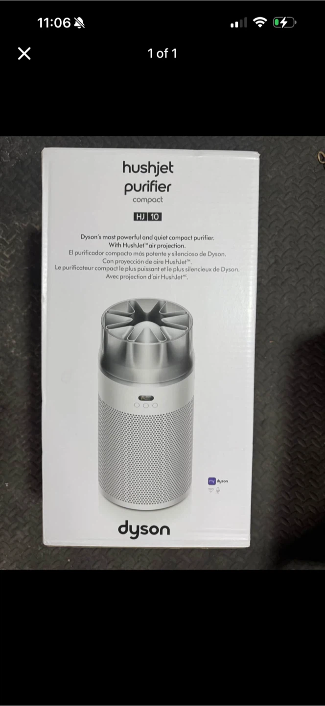 Dyson Hushjet Compact Purifier HJ 10