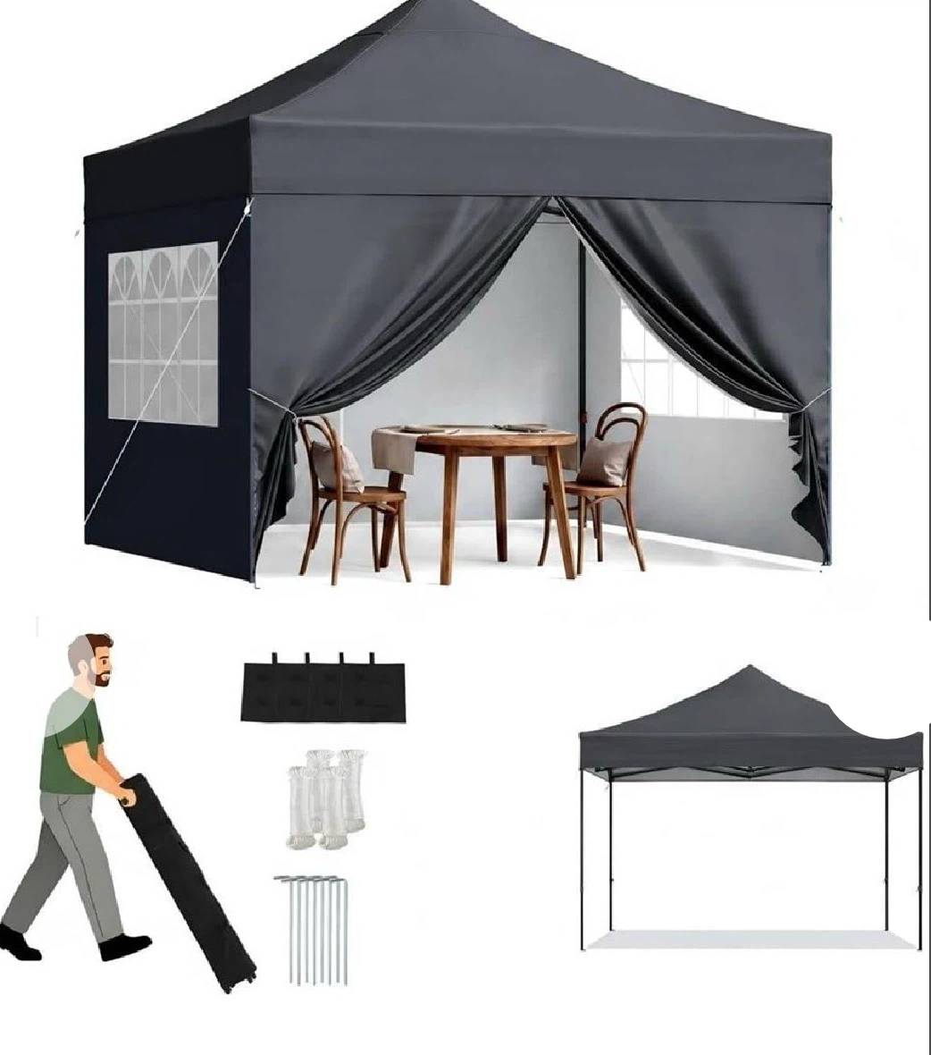 10x10 Pop Up Canopy with Sidewalls