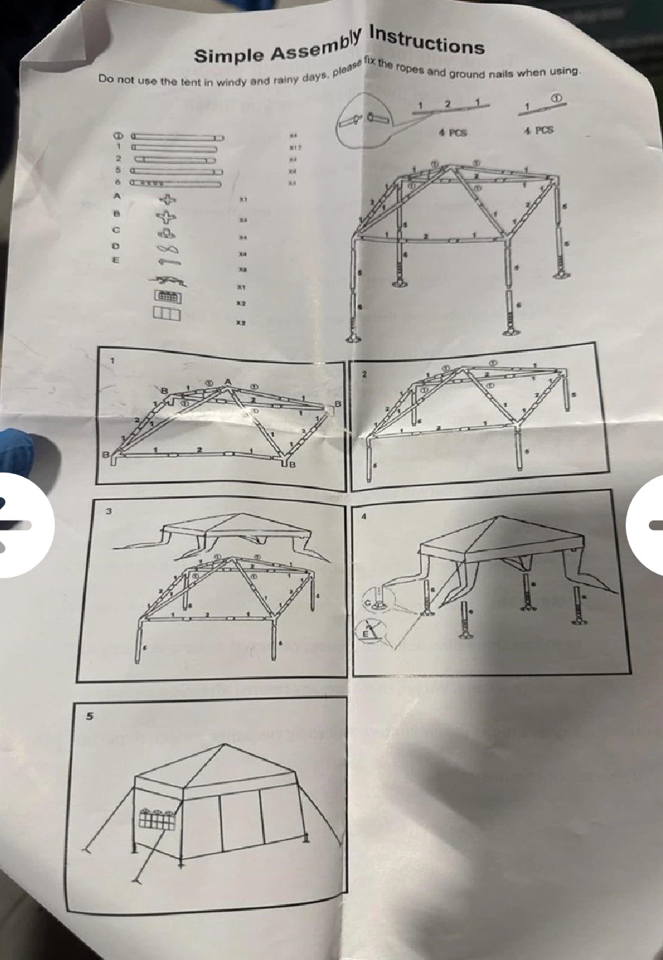 10x10 Pop Up Canopy with Sidewalls - photo 3