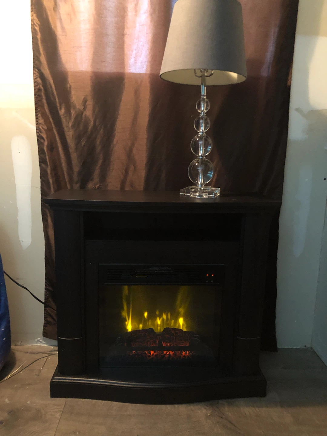 Electric Fireplace Console