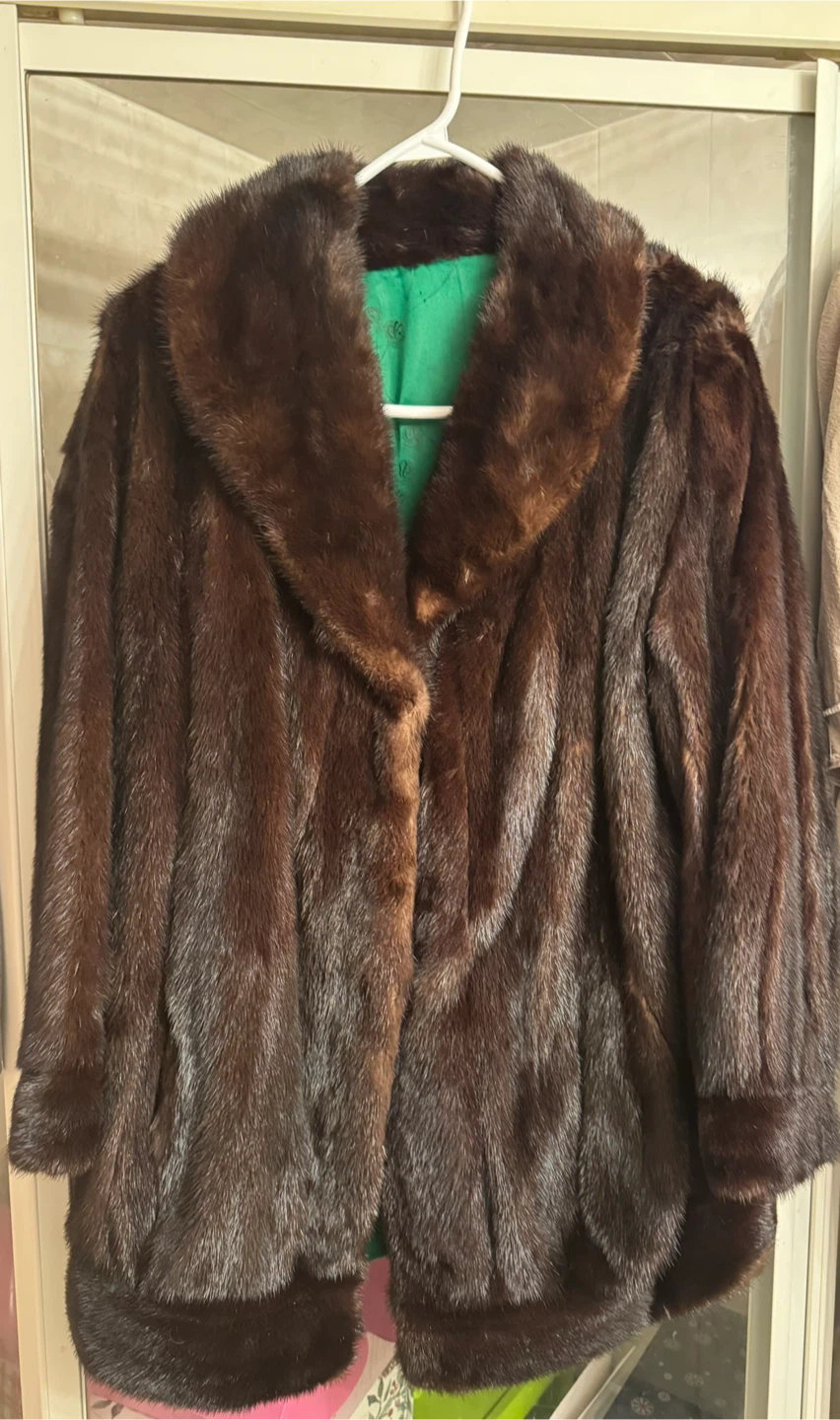 Vintage Beaver Fur Coat