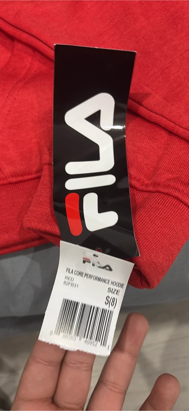 Fila Core Performance Red Hoodies - Size S(8) read description - photo 3
