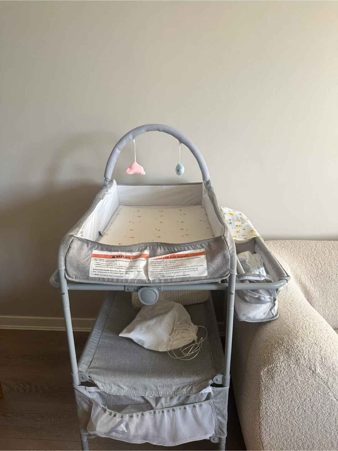 Baby Changing Table with Storage - photo 2