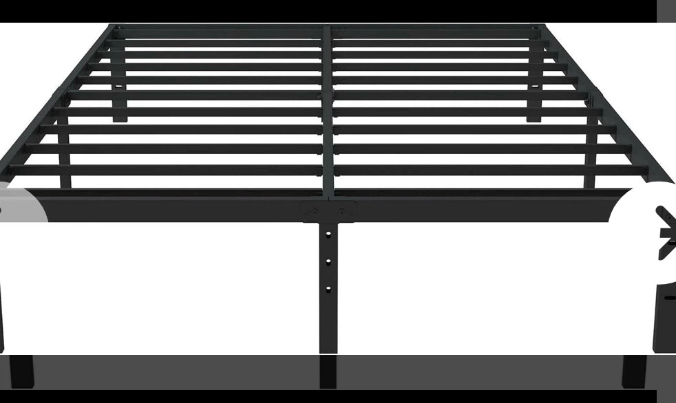 Double side Bed Frame Metal Platform