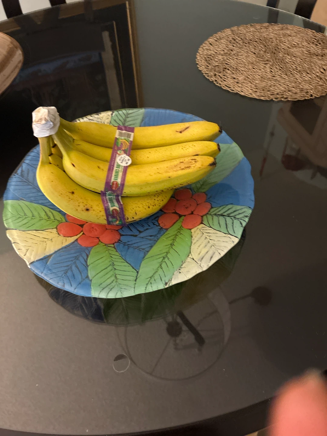 Decorative Glass Fruit Plate - photo 2